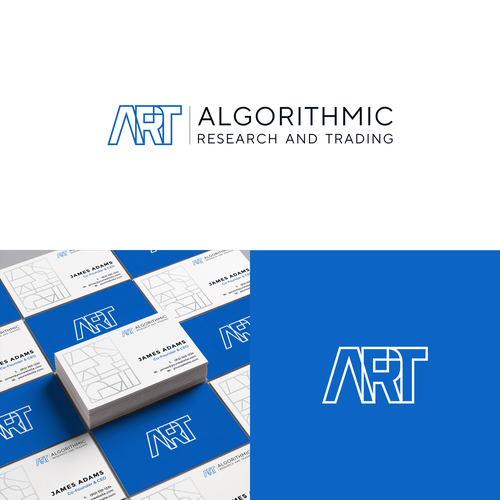 strong logo and brand identity for an artificial intelligence (AI) based investment company Design by Artvin