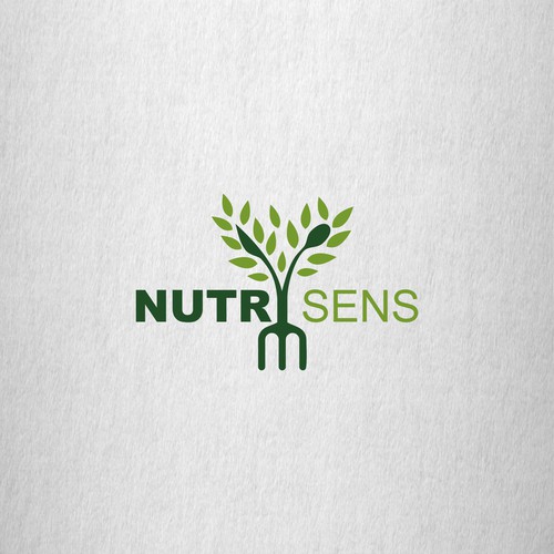 Design vincitore del contest "NutriSens vous défie de créer un logo sortant des clichés associés généralement à la nutrition"