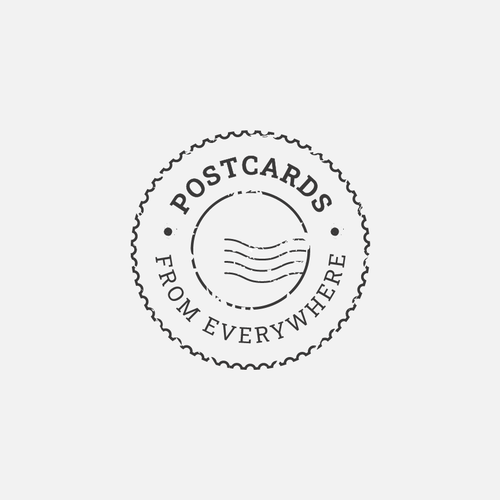 Postcards from Everywhere Logo Design by emilidea
