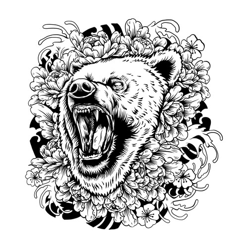 Need epic images of the baddest animals for a beastly shirt design! Design by LOWOF