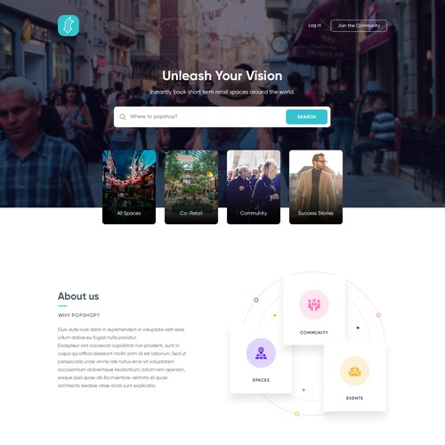 Web page design contest entry by MercClass