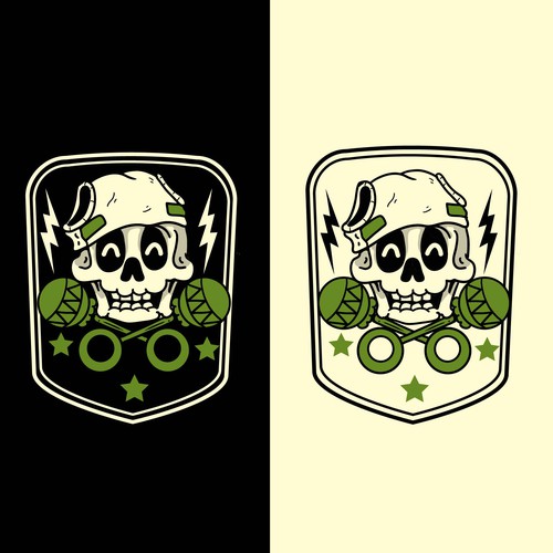 Need a classic, manly logo to appeal to new dads to read our blog! Design by Deduder