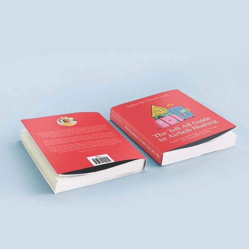 Book Cover for Tell All Guide to Airbnb Hosting! Design by tinanr