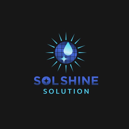 New solar panel cleaning business needing to attract customers Design by World_Sign