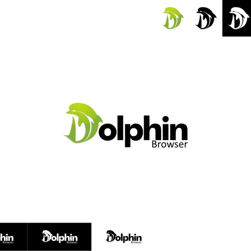 New logo for Dolphin Browser Design by Rifz