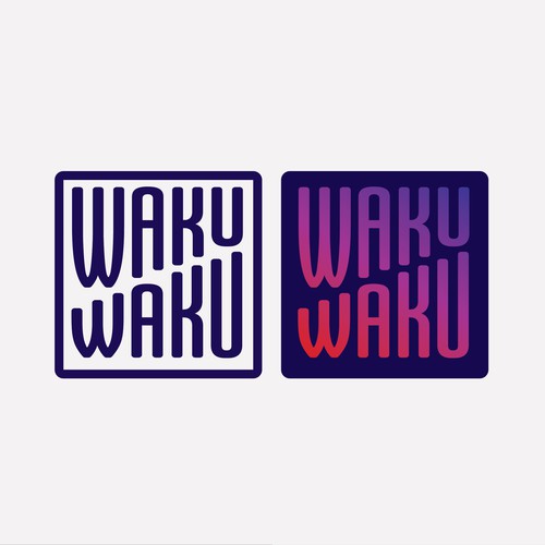 Waku Waku App Logo! Design by MW Logoïst♠︎