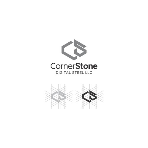 CornerStone logo design Design by Design Stuio