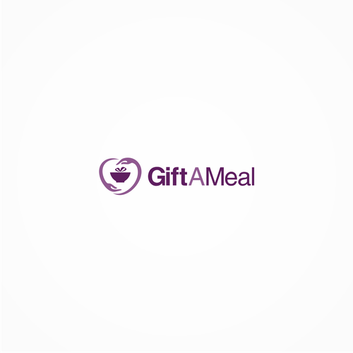 Create a socially conscious logo for the GiftAMeal mobile app | Logo ...