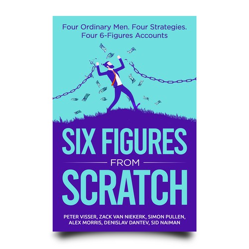 Design an E-book cover that teaches people how to build 6-figure trading accounts, that pops! Design by Luigi99