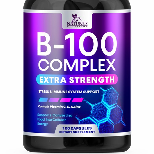 Designs | Extra Strength B-Complex Design Needed For Nature's Nutrition ...