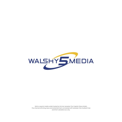 Design a sports logo for a sports media company. Design by filipeandrecunha