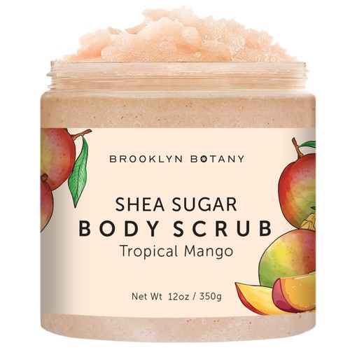 Diseño de Design  FRESH new packaging for a line of body scrubs de vesmil