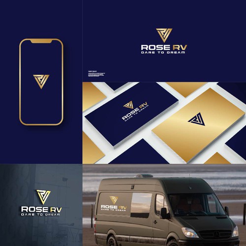 SOPHISTICATED LOGO FOR LUXURIOUS CARAVAN COMPANY Design by pixelamazers