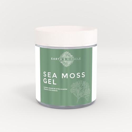 interaksiさんのDesign a Label for our Sea Moss Gel Productデザイン