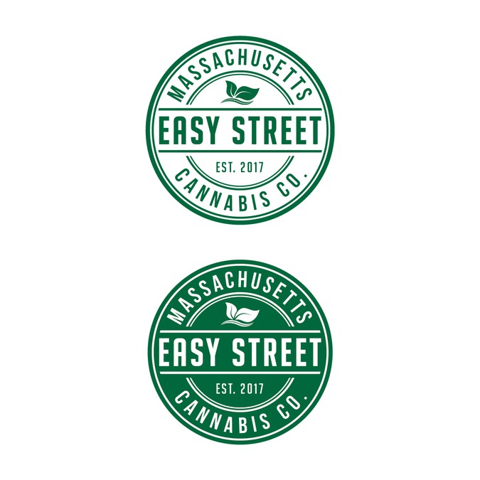 ADVANCED DESIGNERS Easy Street Logo for Cannabis Company Logo design