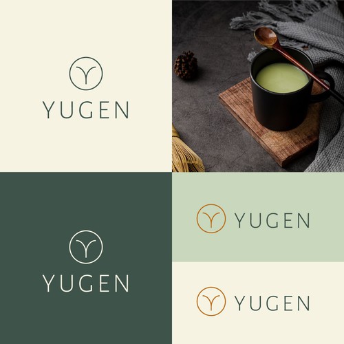 Brand Logo design for a premium Matcha brand Design by Bu.