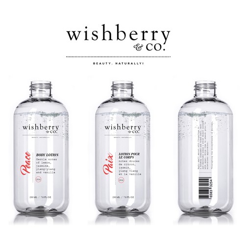 Wishberry & Co - Bath and Body Care Line Design von Javier Milla