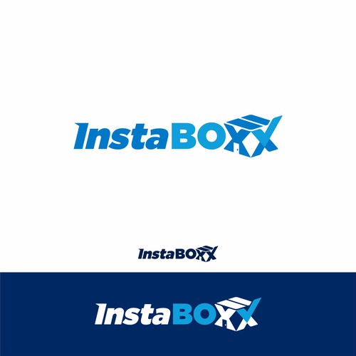 Instaboxx logo Design by zumiko