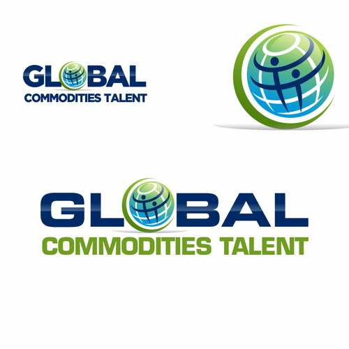 Logo for Global Energy & Commodities recruiting firm デザイン by wolv