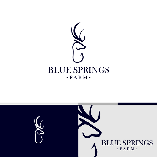 Logo for our Der hunting and bass fishing recreational farm Design by VectoruX