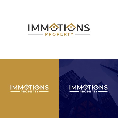 Logo IMMOTIONS PROPERTY Design by design_000