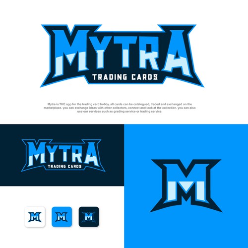 Our trading card platform needs a modern, unique logo with recognition value and boom effect. Design von Danielle Curtis