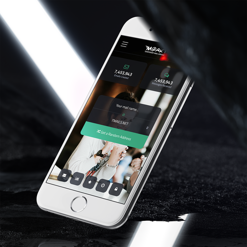 Diseño de Design a mobile app for a temporary email service de BryanMaxim