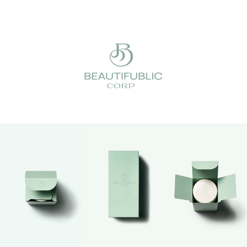 Beauty products manufacturer, company logo Design by anna.designer