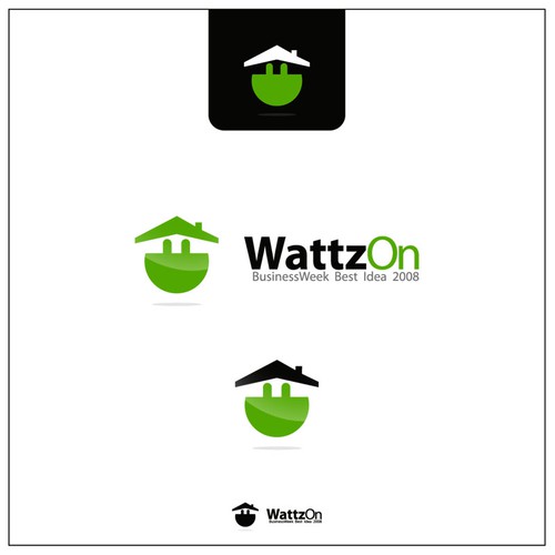Help WattzOn (BusinessWeek Best Idea 2008) with a new logo Design by staticdesign