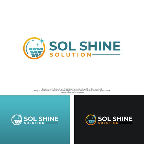 New solar panel cleaning business needing to attract customers Design by Herii1