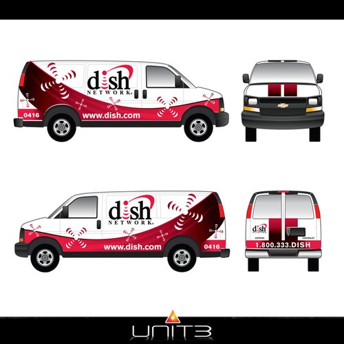 V&S 002 ~ REDESIGN THE DISH NETWORK INSTALLATION FLEET デザイン by NinpoArt