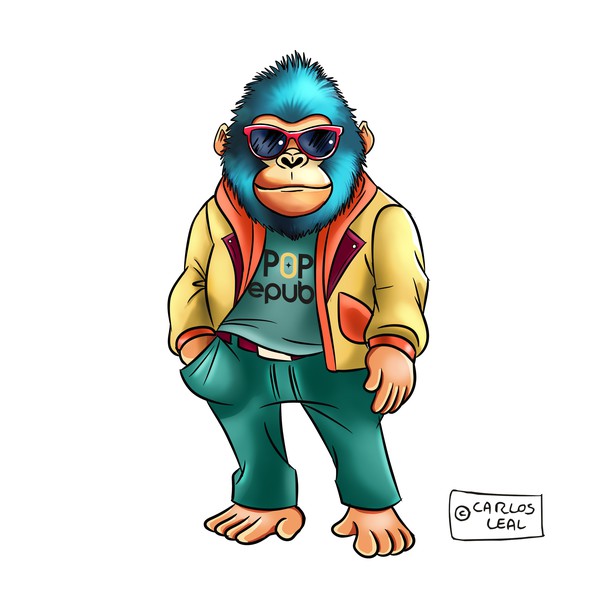 Design by carlosleal20 titled "Gorilla POP"