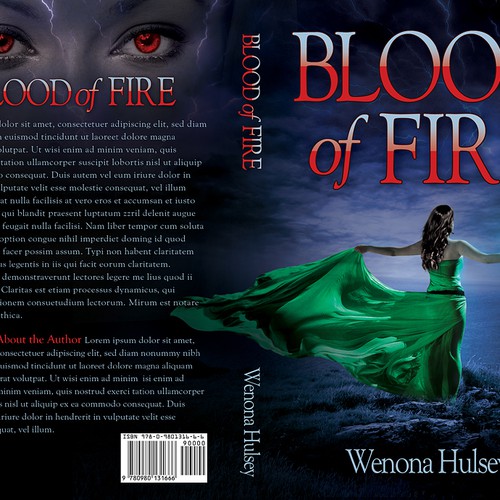 Design the cover for the Final Book in the Blood Burden Series by Wenona Hulsey, Author Design by line14