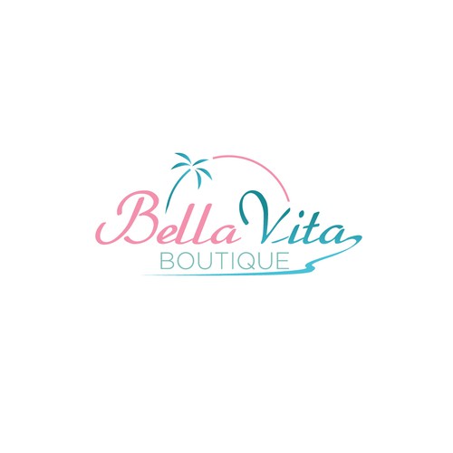 Design a beautiful logo for a eco friendly women's clothing store at the beach. Design by 123Graphics