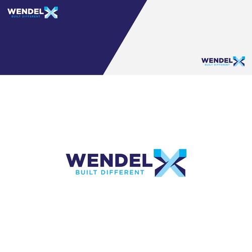 Design di Luxury Logo Design for Wendel X — A Premium Construction Brand Built Different di Klaudi