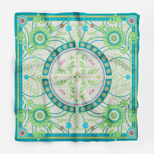 Design Pattern for silk scarf por San Ois