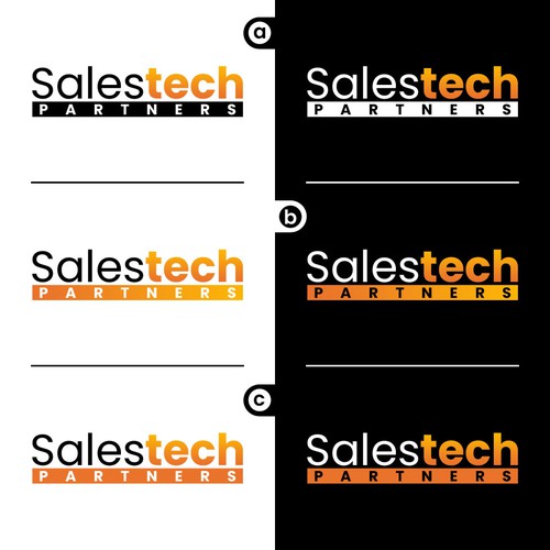 Sales Tech Partners Logo Diseño de Abuzar_Studio™