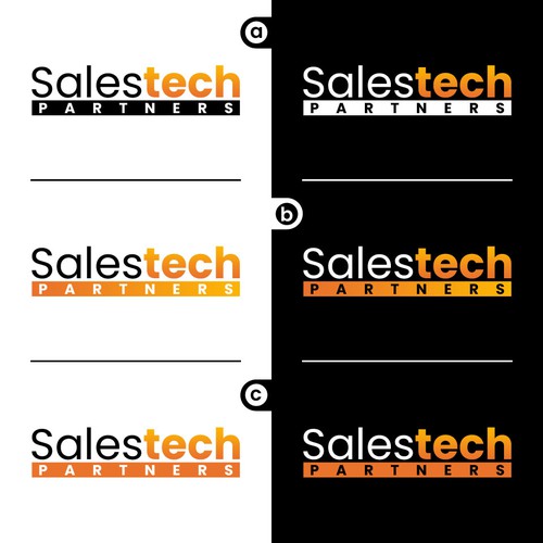 Sales Tech Partners Logo Design by Abuzar_Studio™