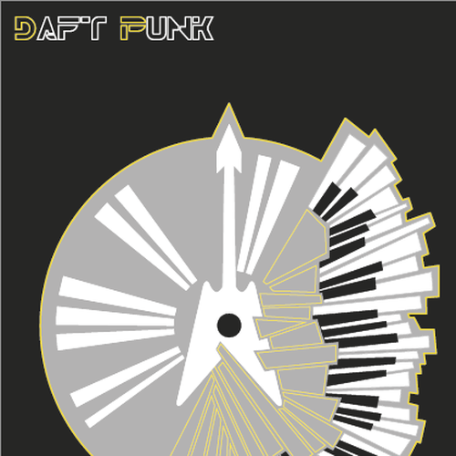 99designs community contest: create a Daft Punk concert poster Design von Carlota GT