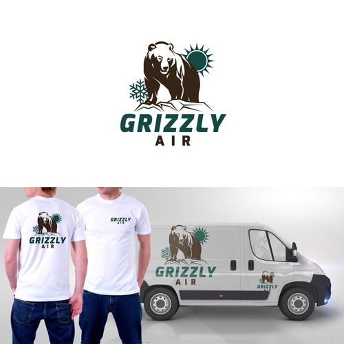 Combination Mark Logo For Hvac Company Design by Red Head Design