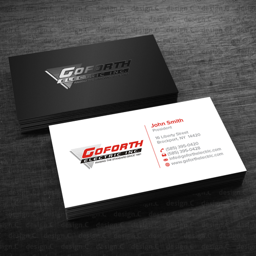 GE Business Card | Business card contest