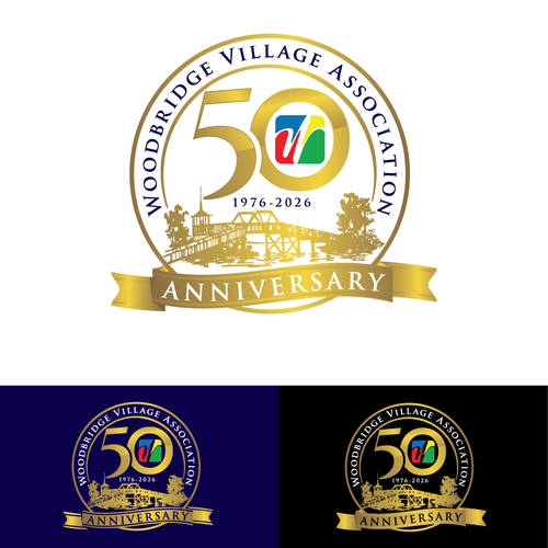 Design a 50th Anniversary logo for our community Design by CRG_DZN