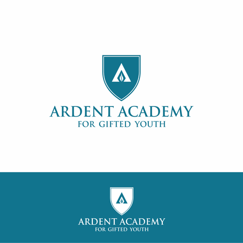 Create a new logo for Ardent Academy, a K-12 STEM education startup (science, technology, engineering and math) Diseño de ToUn