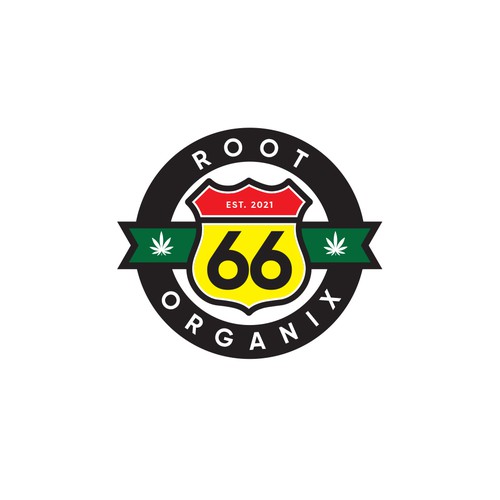 Root 66 Organix (Cannabis, Marijuana, Weed,Retail) Design by haganhuga