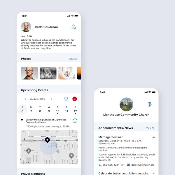 Christian Social Mobile Platform