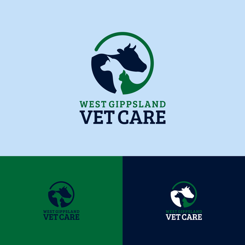 Freshen up our look to fit our renovated mixed animal Veterinary Clinic (update: no horses please) Design by MrBaba