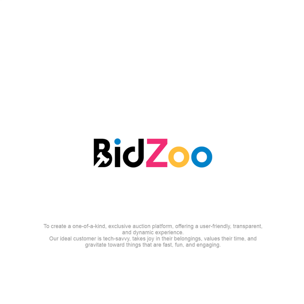 Design realizzato da canopusmedia intitolato "BidZoo Logo"