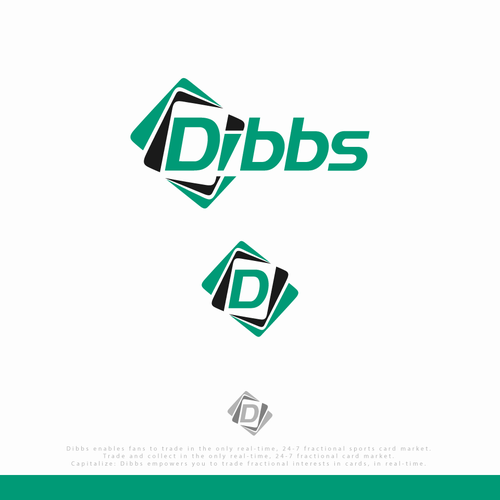 Dibbs - logo for fractional sports card trading market Design by Nexa™