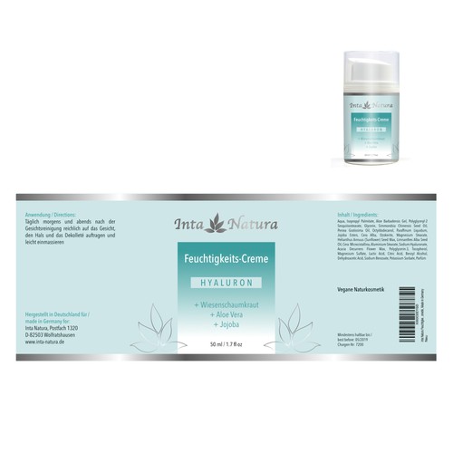 Product label contest entry by BohemianSoul