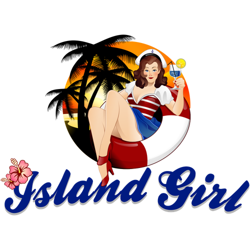 Island Girl Ontwerp door TN Designs